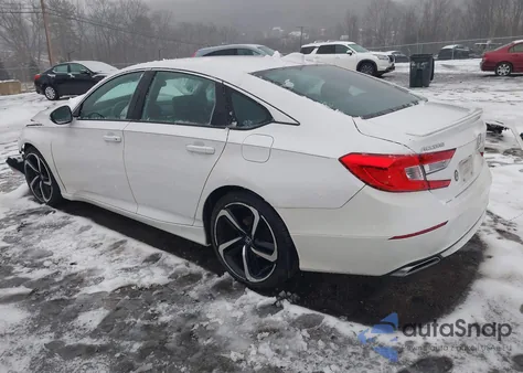 2018 Honda Accord Sport z USA, uszkodzony, nr VIN 1HGCV1F39JA000226